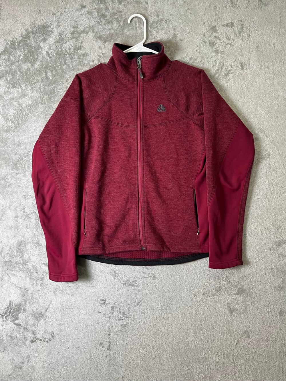 Nike ACG Thermal Wool Blend Full Zip Jacket Womens Small Outdoor Hiking Gorpcore